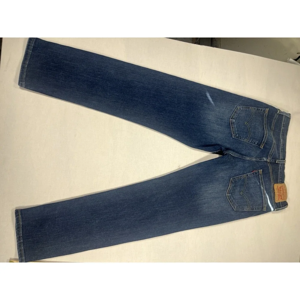 Levi's 502 Men's Taper Fit Jeans Blue Denim W31 L32 Water Less® Medium Wash
